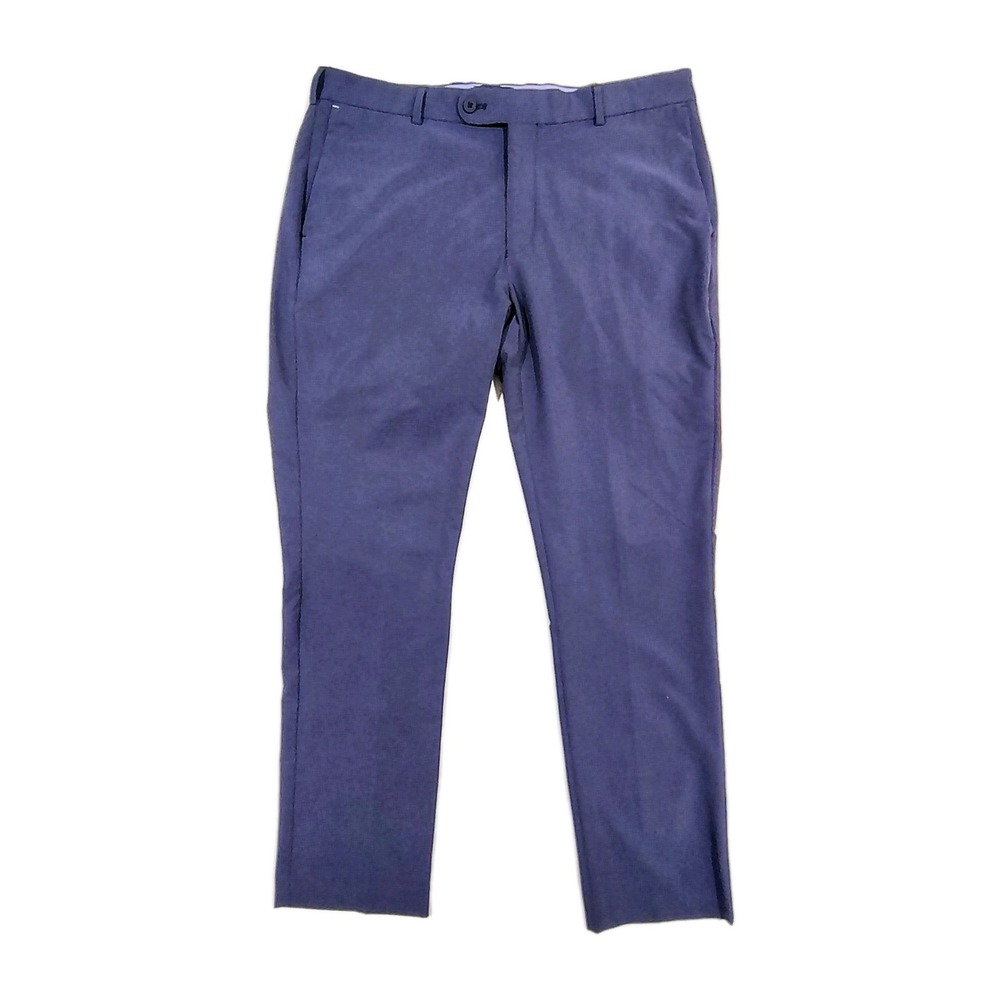 Peter Millar Surge Performance Trouser Pants Mens 36x30 Blue Crown Crafted Golf